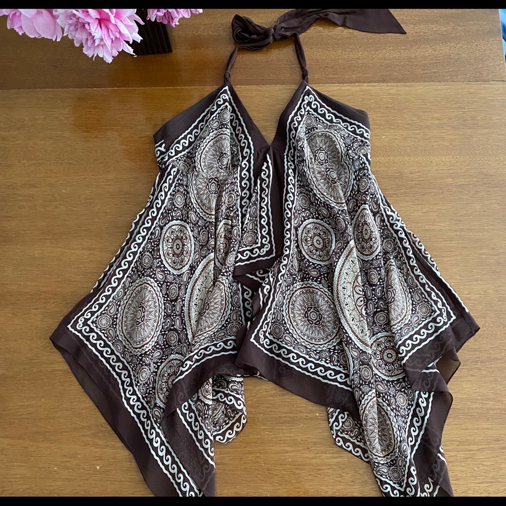 BCBG Maxazria halter top